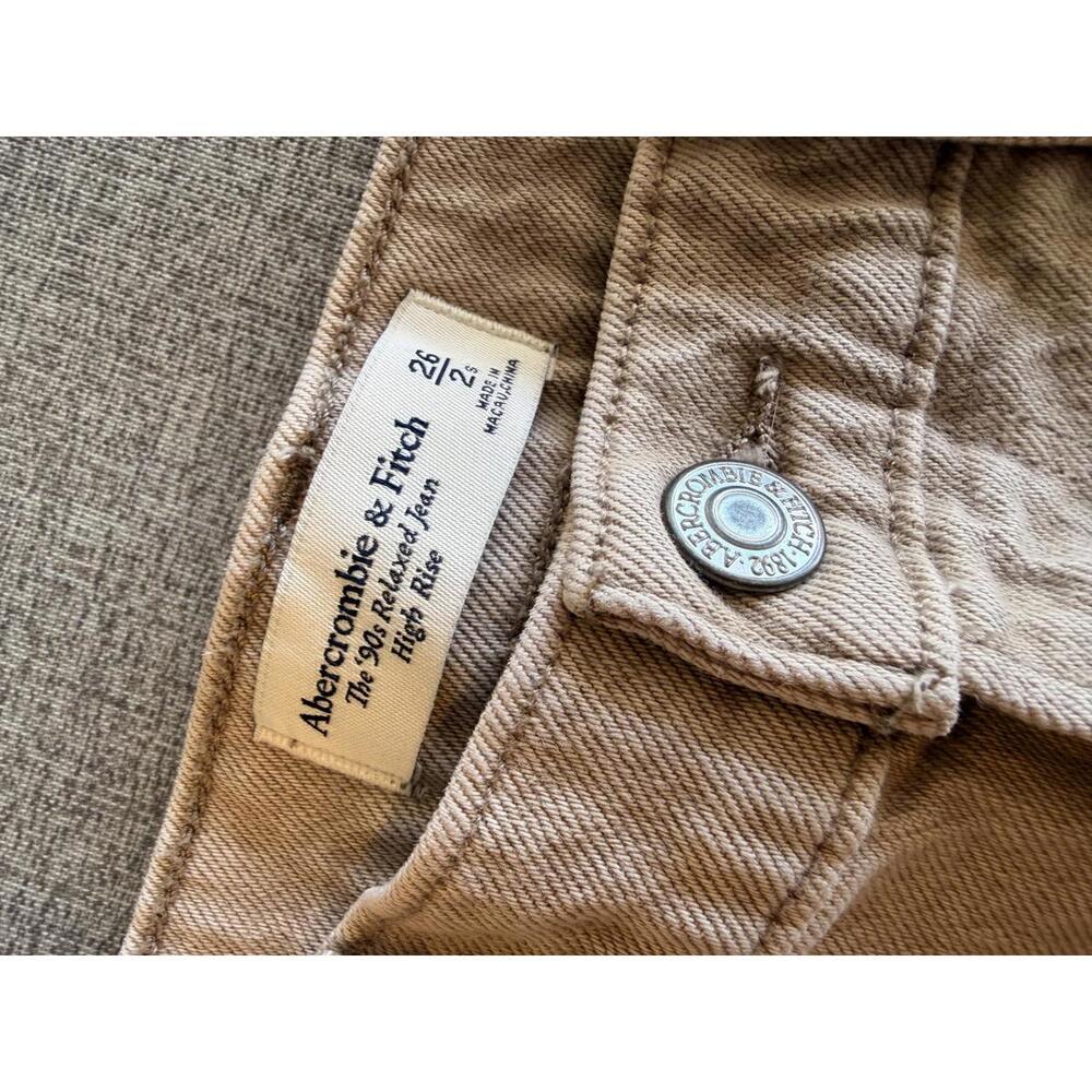 Abercrombie & Fitch '90s Relaxed Jeans – High Rise – Size 26/2 - Picture 5 of 6